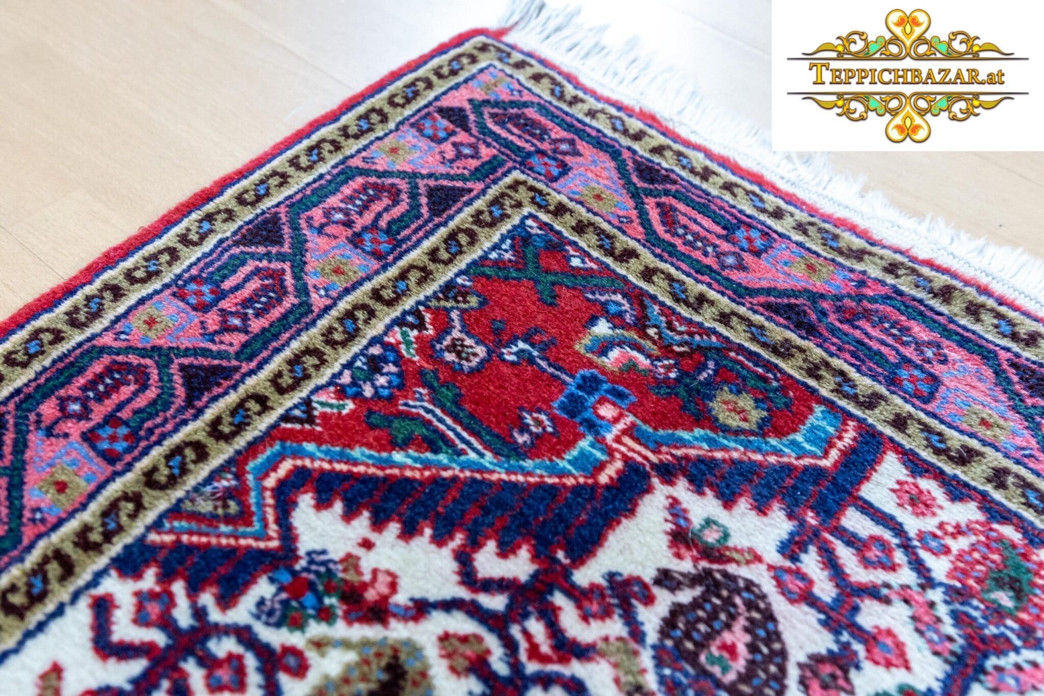 Perserteppich Hamedan 126 x 85 cm handgeknüpft (Verkauft)