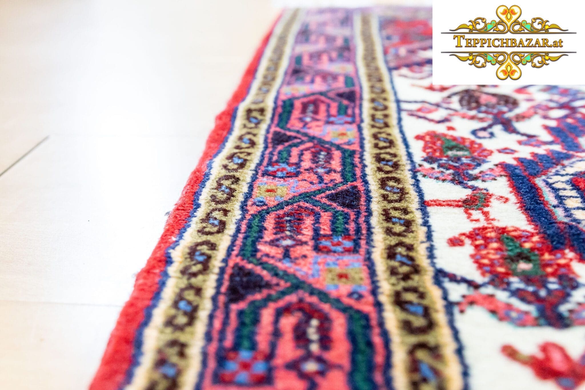 Perserteppich Hamedan 126 x 85 cm handgeknüpft (Verkauft)
