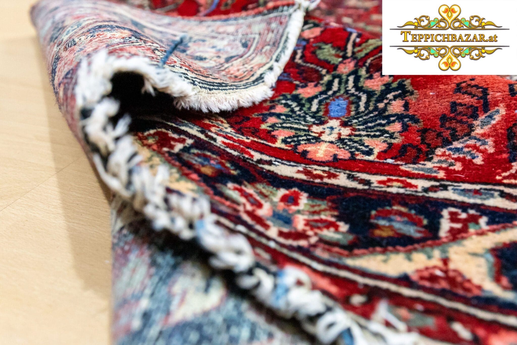 Perserteppich Malayer 201 x 107 cm handgeknüpft (Verkauft)
