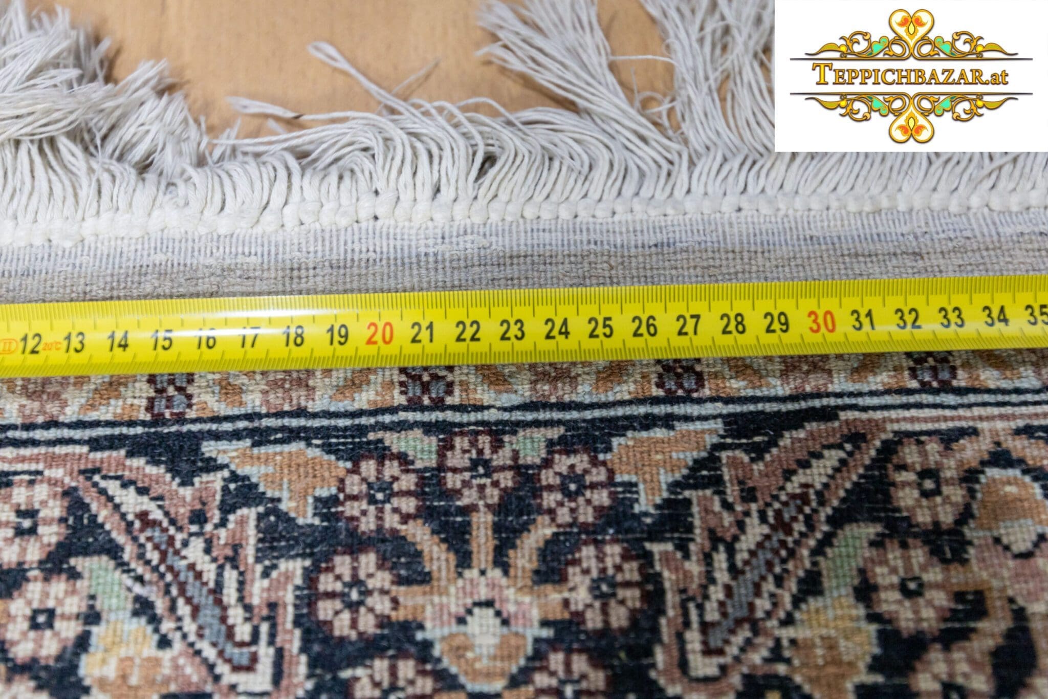 Perserteppich Kaschmir 127 x 78 cm handgeknüpft (Verkauft)
