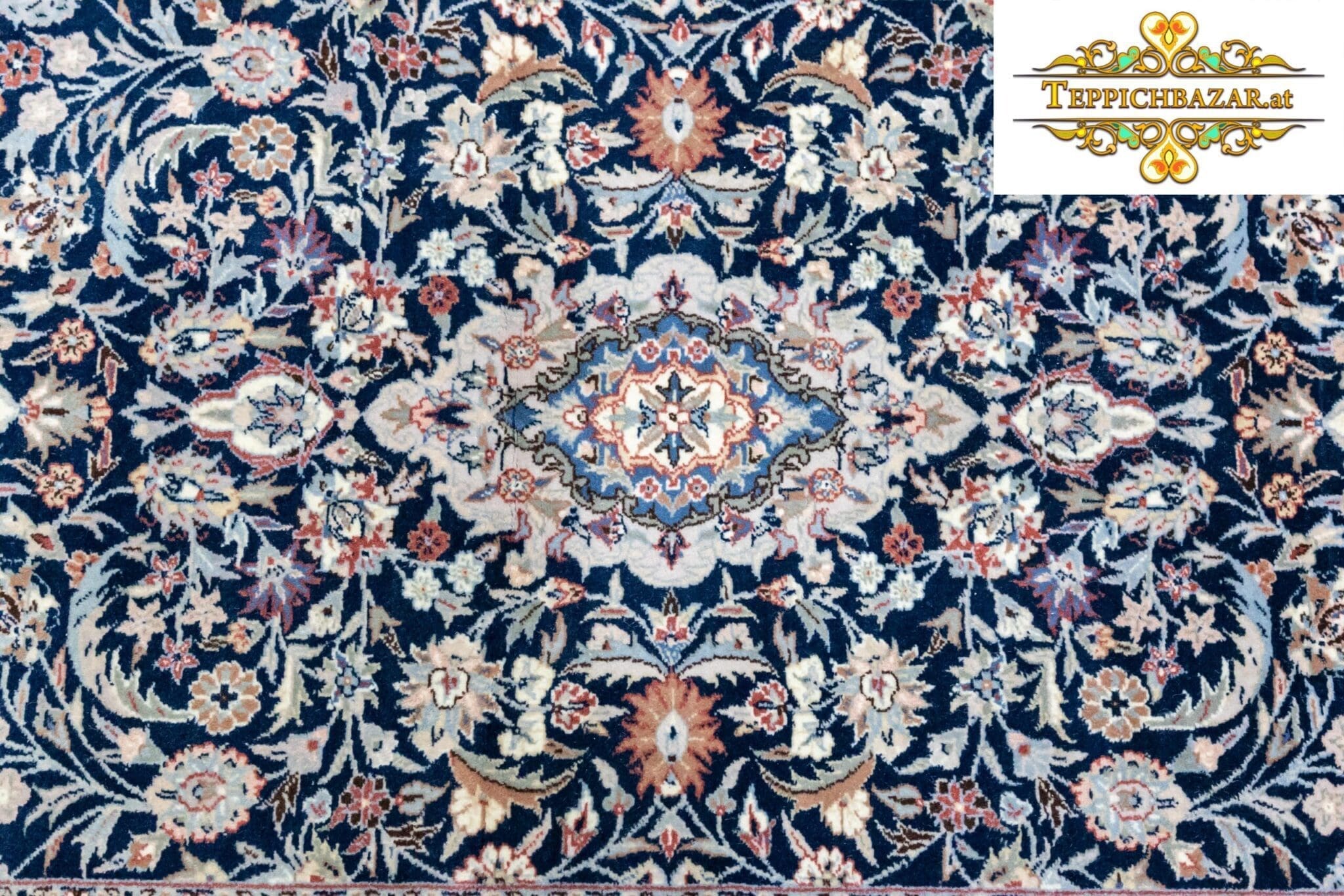 Perserteppich 250 x 79 cm Wolle handgeknüpft (Verkauft)