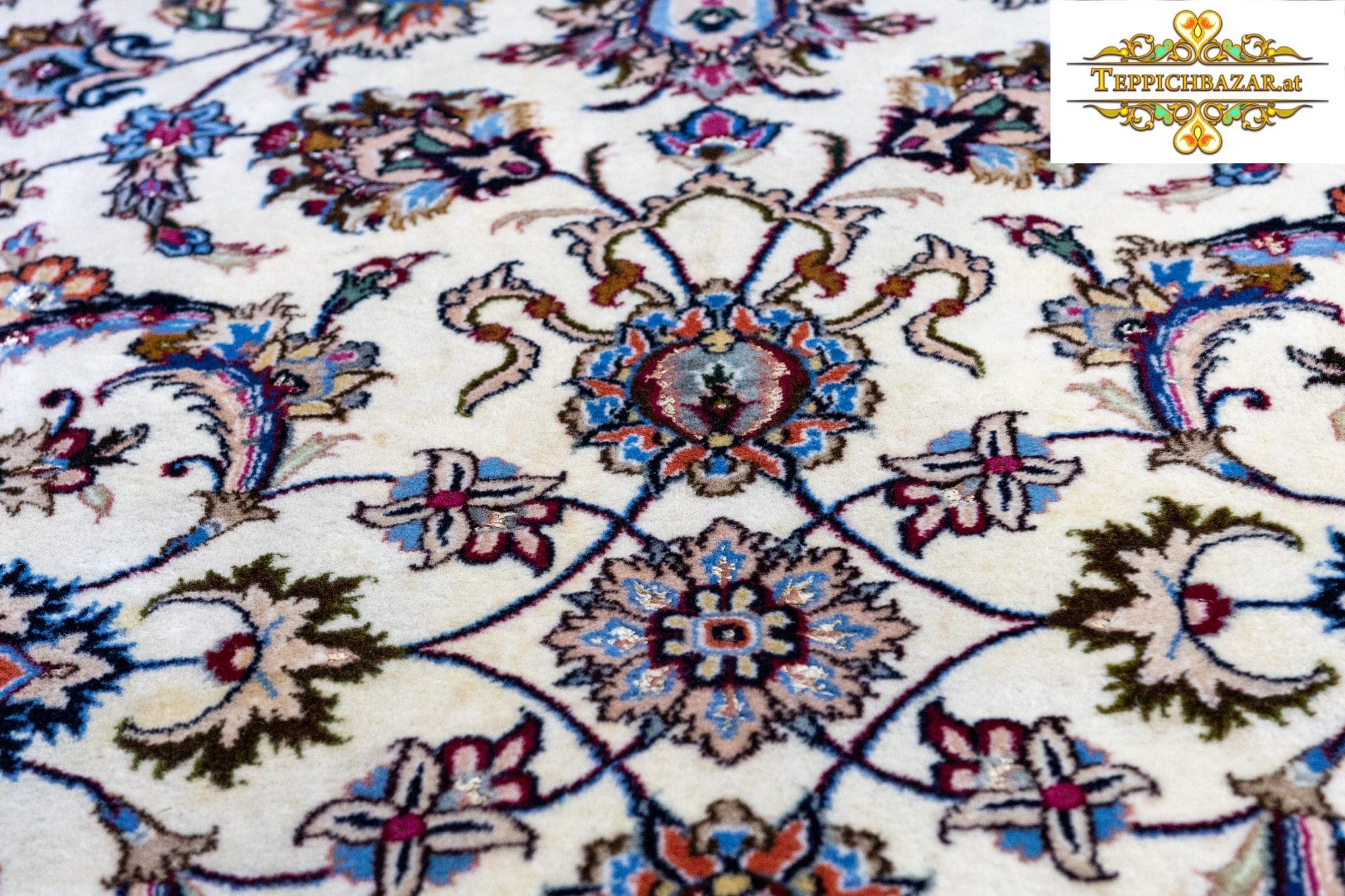 Perserteppich Tabriz 326 x 246 cm Wolle handgeknüpft