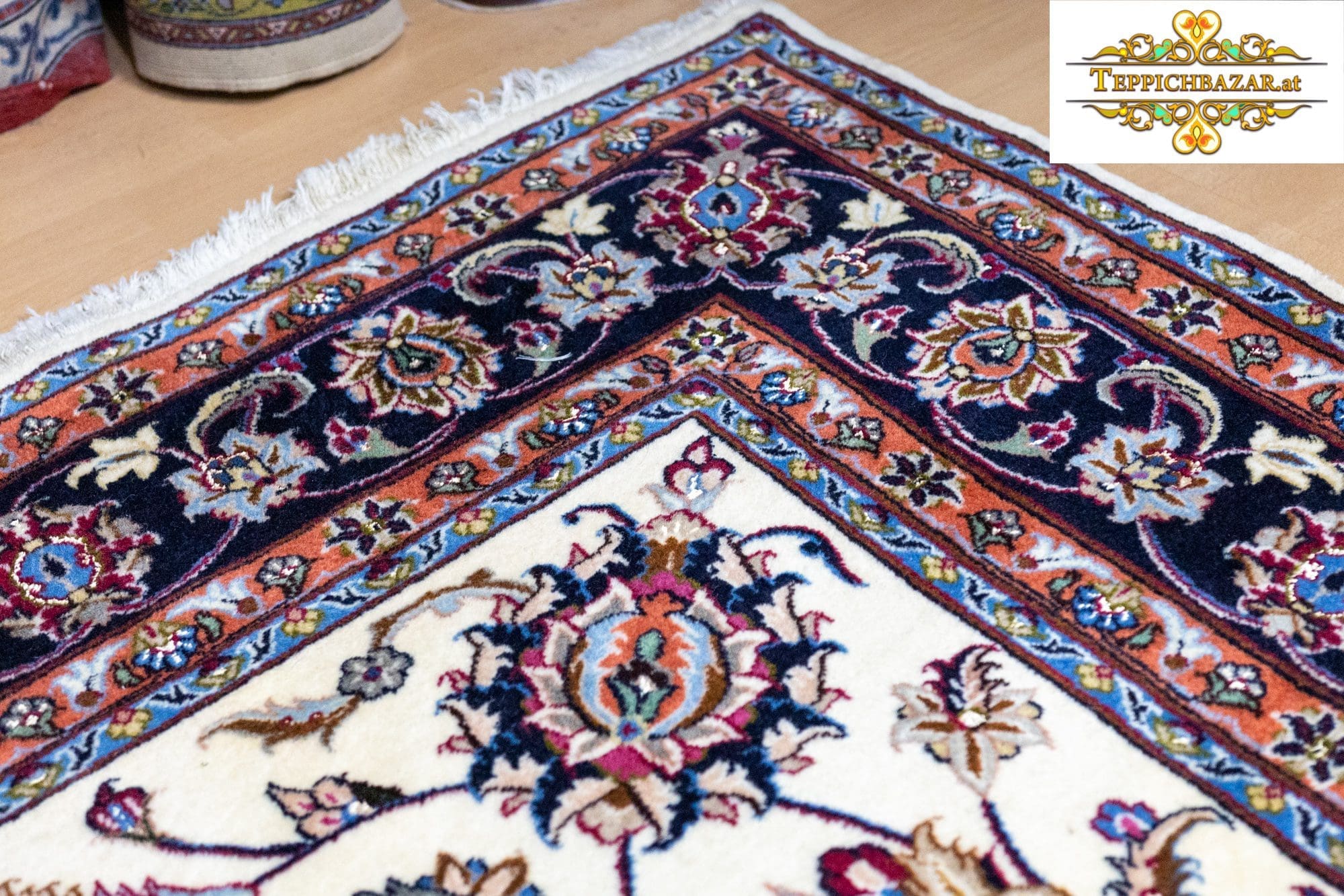 Perserteppich Tabriz 326 x 246 cm Wolle handgeknüpft