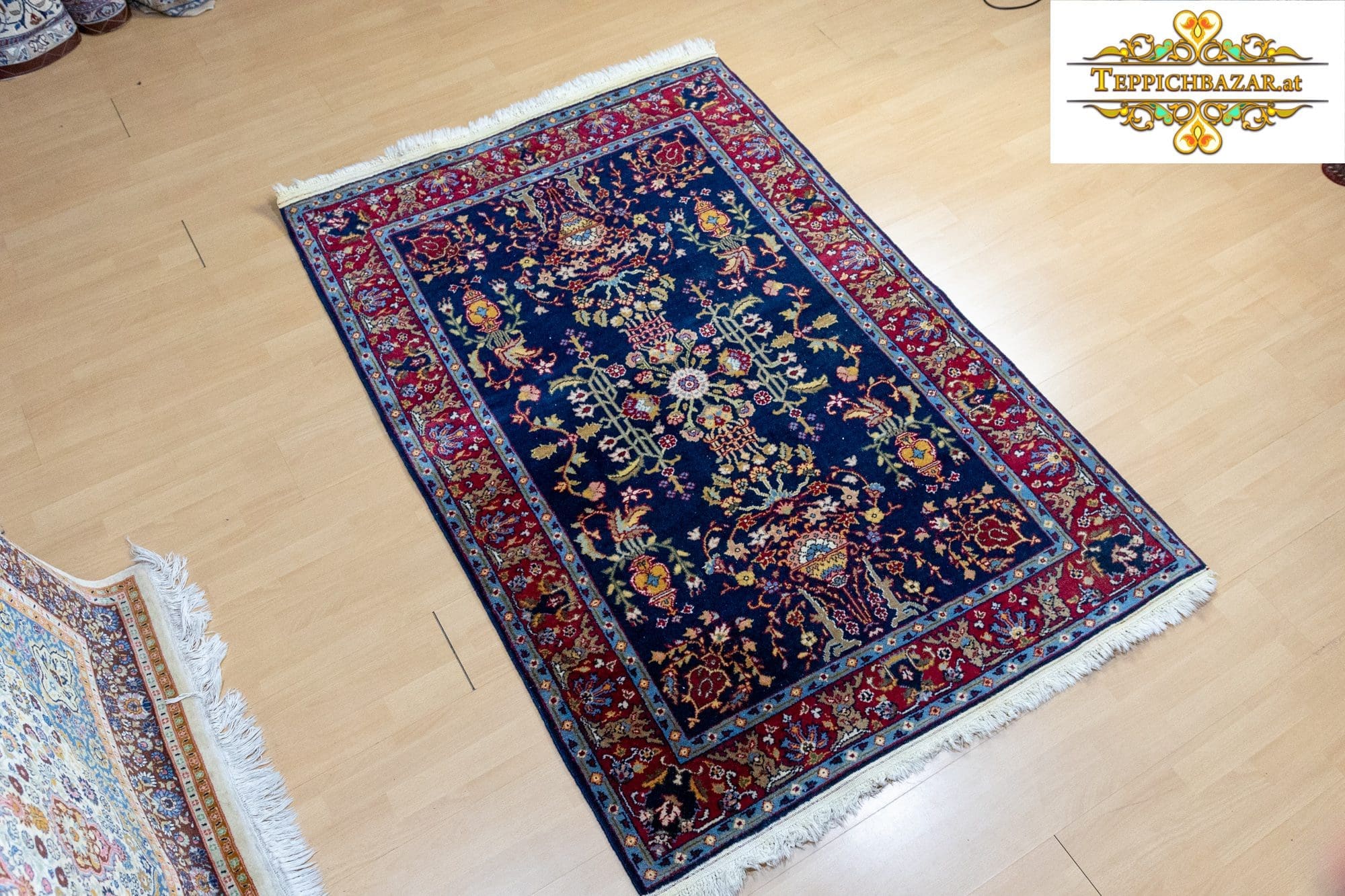 Perserteppich Täbriz 198 x 132 cm handgeknüpft (Verkauft)