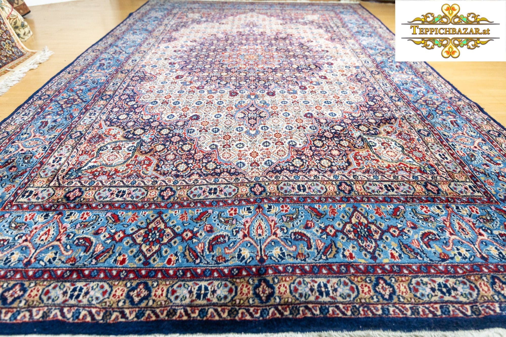 img_8958 Perserteppich Moud 335 x 210 cm Wolle Seide handgeknüpft
