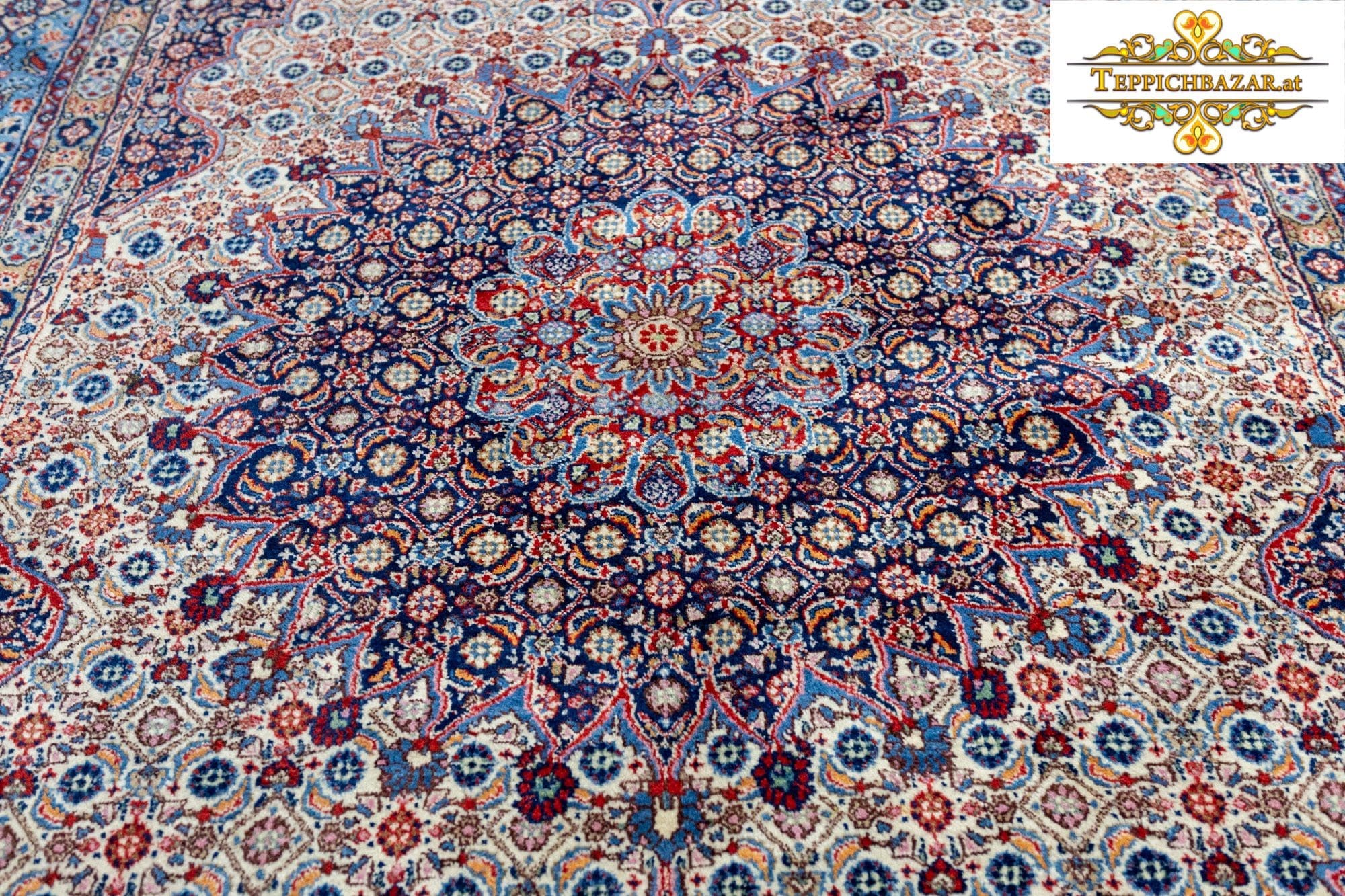 img_8960 Perserteppich Moud 335 x 210 cm Wolle Seide handgeknüpft