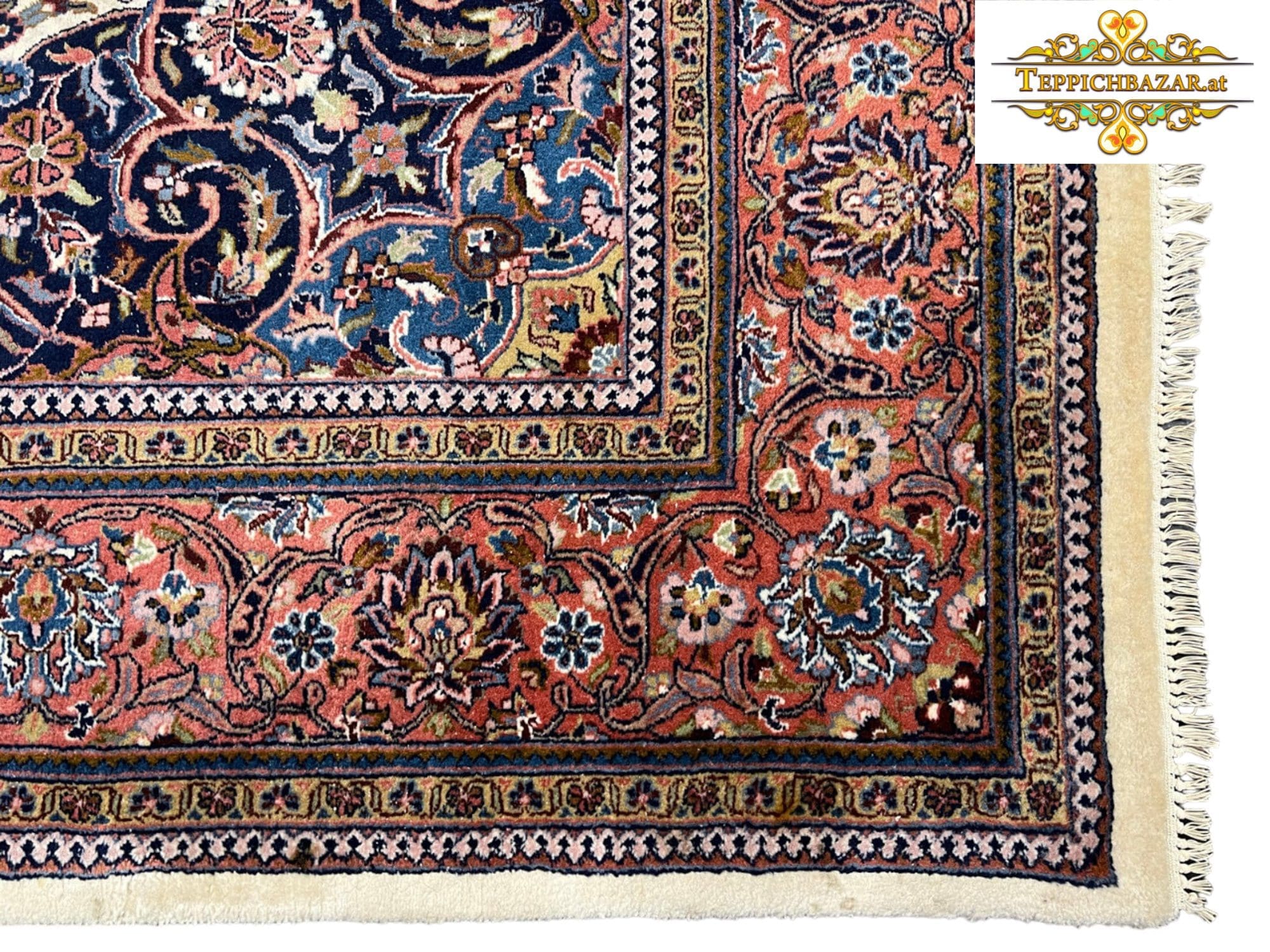 Orientteppich Indo Ghoum 290×195 cm Wolle handgeknüpft