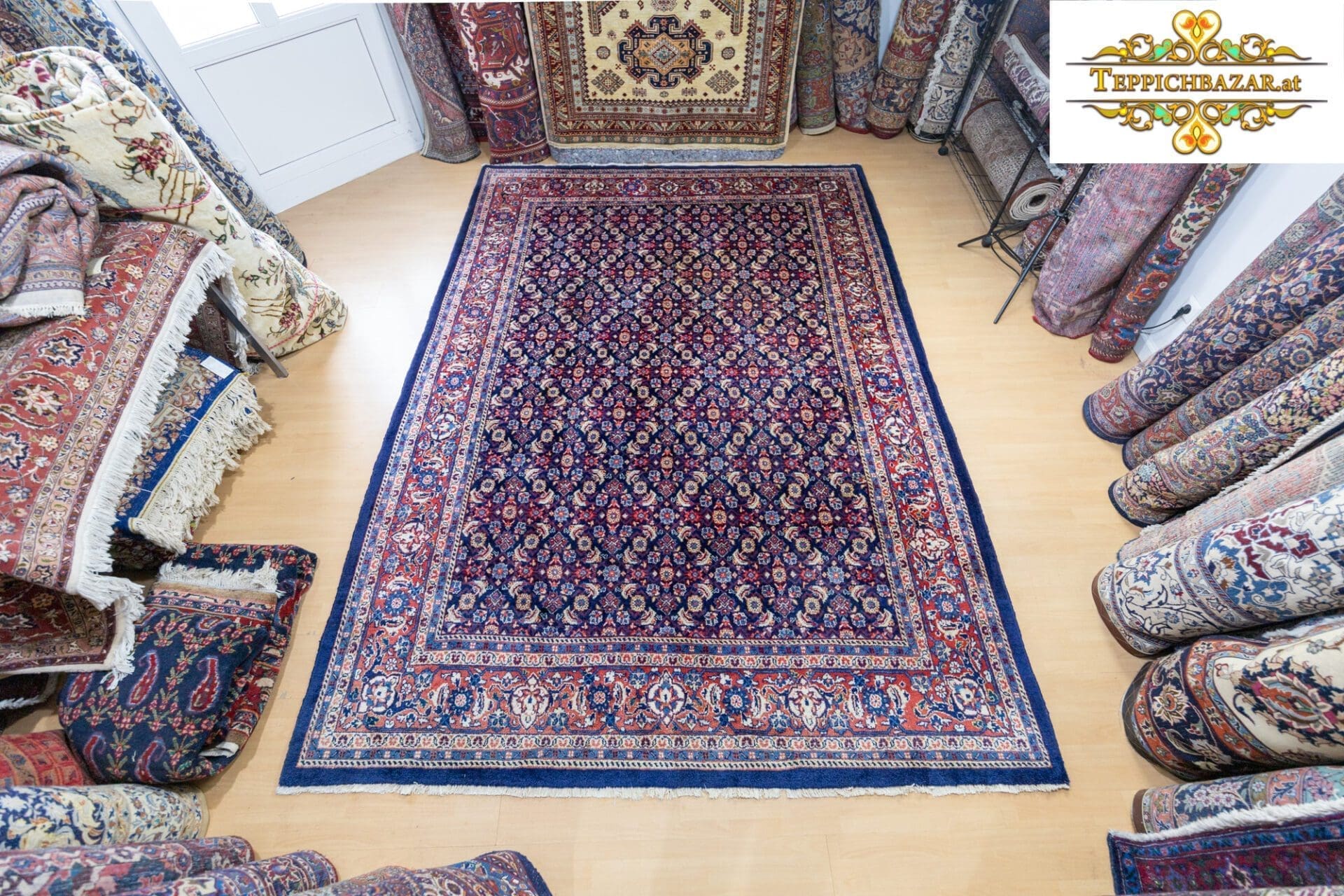 Perserteppich Sarough ca. 320x230cm Wolle handgeknüpft