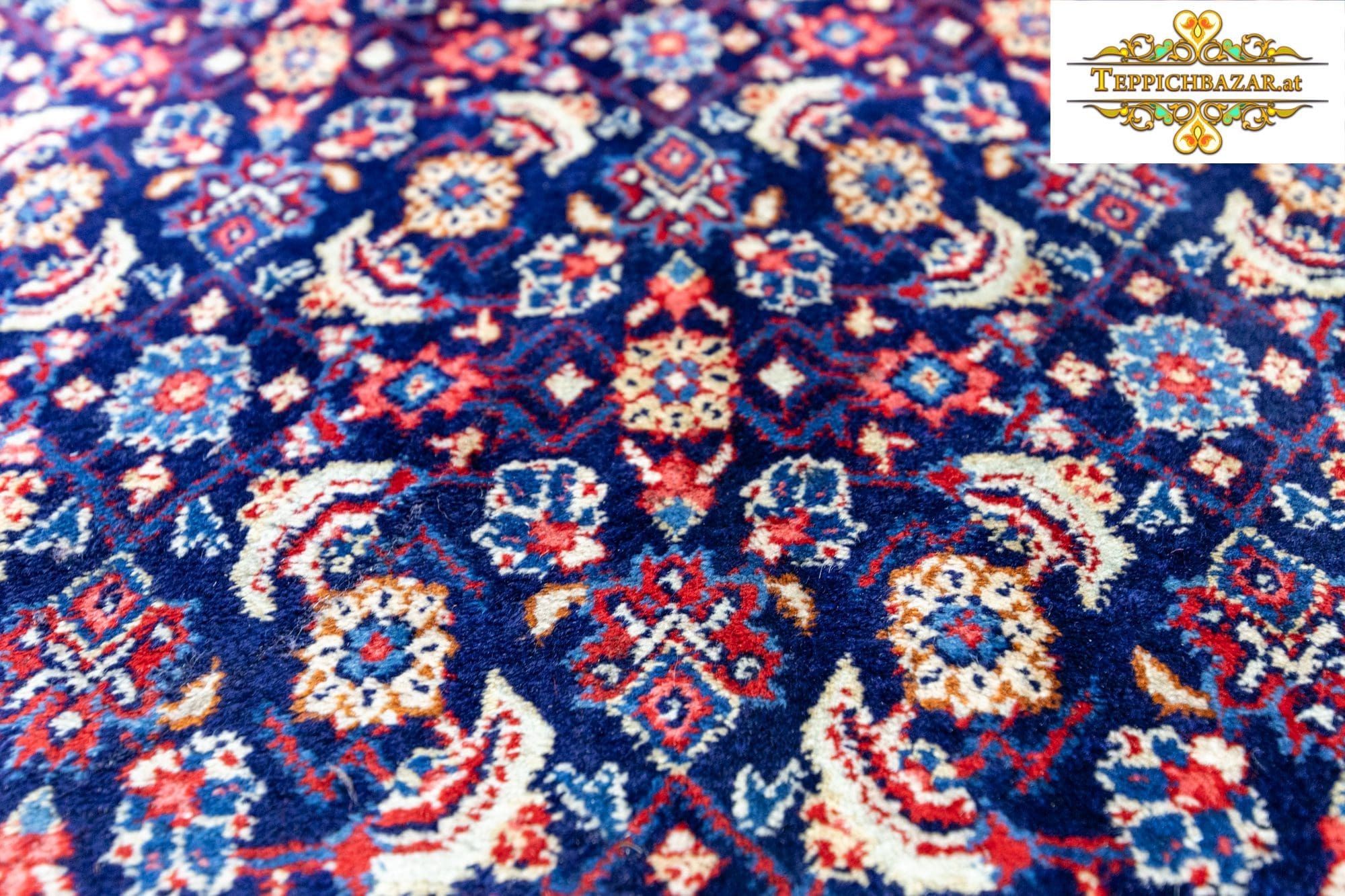 Perserteppich Sarough ca. 320x230cm Wolle handgeknüpft