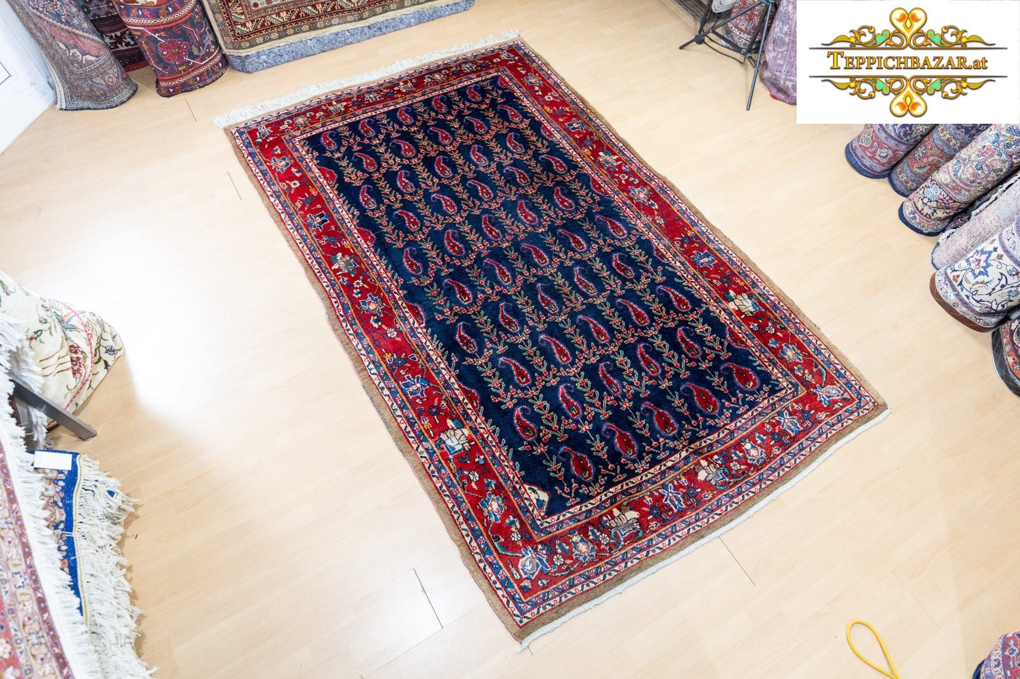 img_9150 Perserteppich Sarough Farahan 261x165 cm Wolle handgeknüpft
