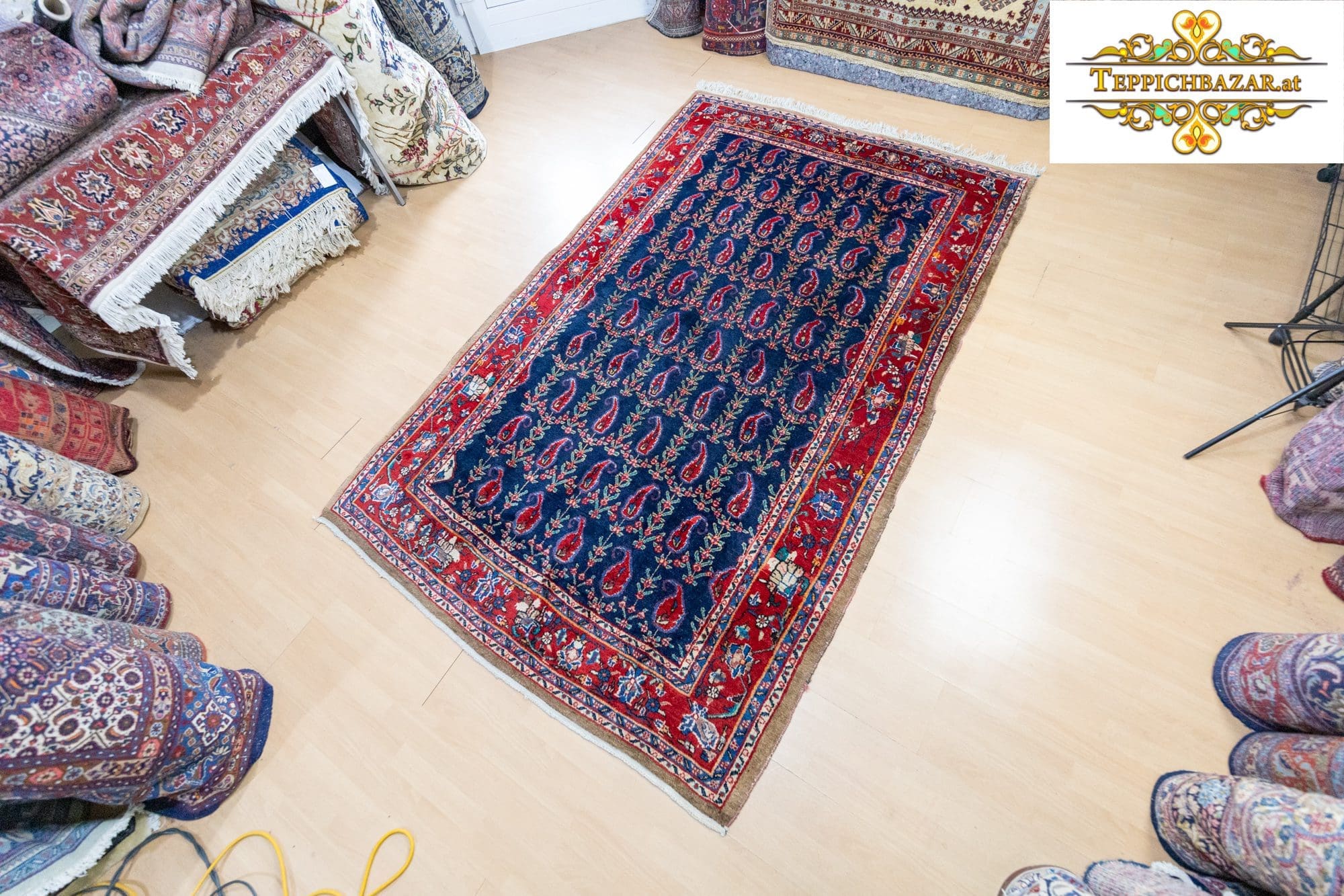 img_9151 Perserteppich Sarough Farahan 261x165 cm Wolle handgeknüpft