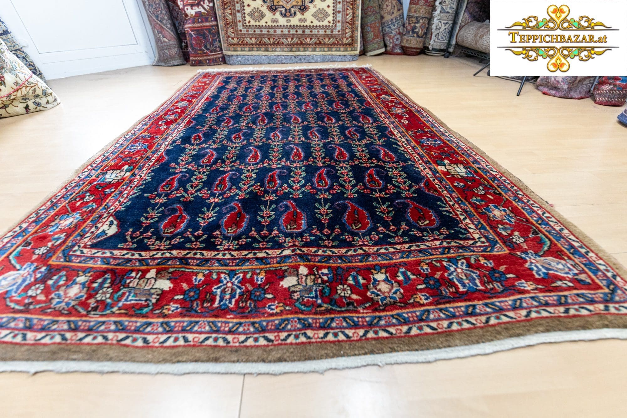 img_9152 Perserteppich Sarough Farahan 261x165 cm Wolle handgeknüpft