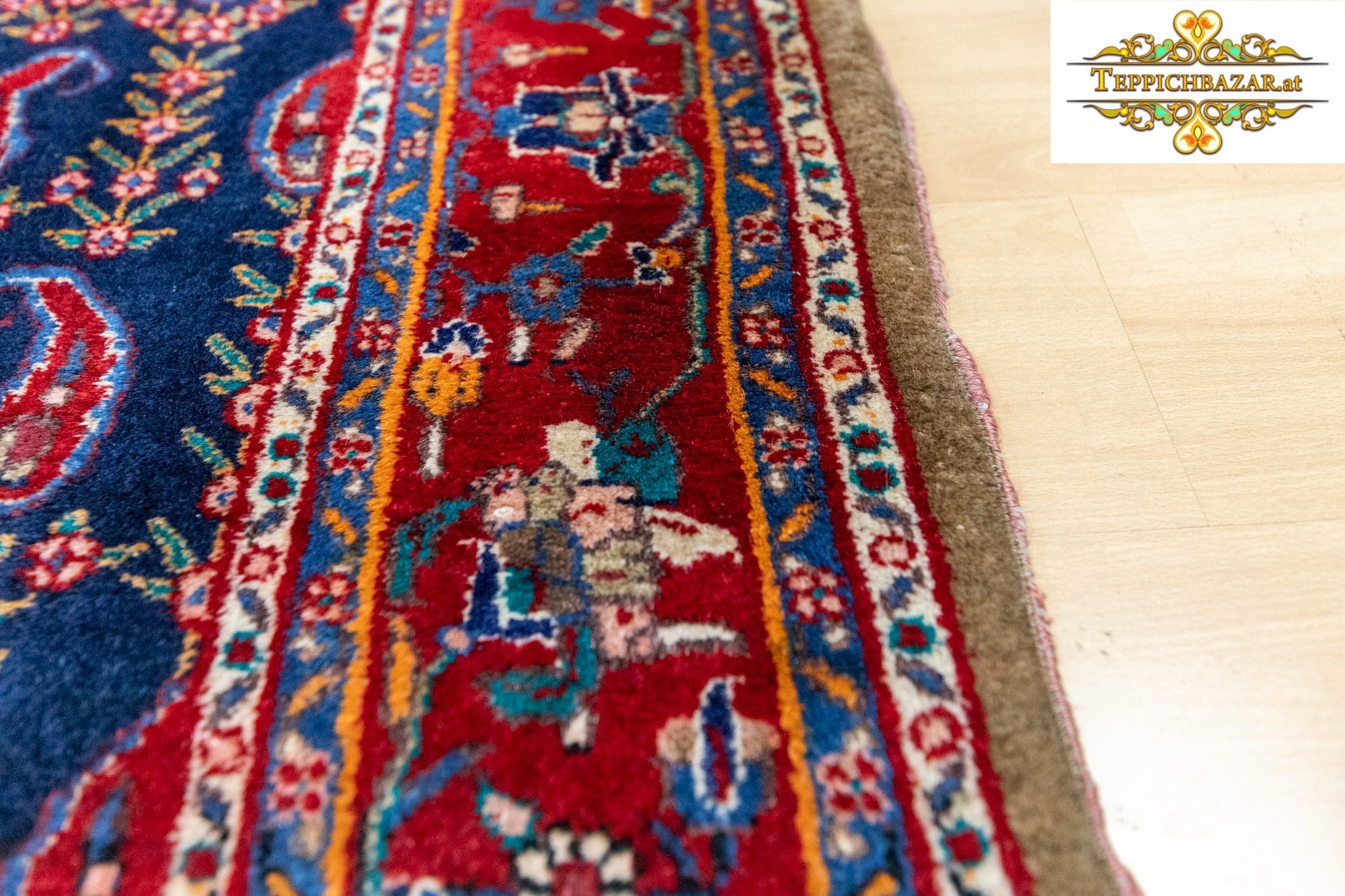 img_9155 Perserteppich Sarough Farahan 261x165 cm Wolle handgeknüpft