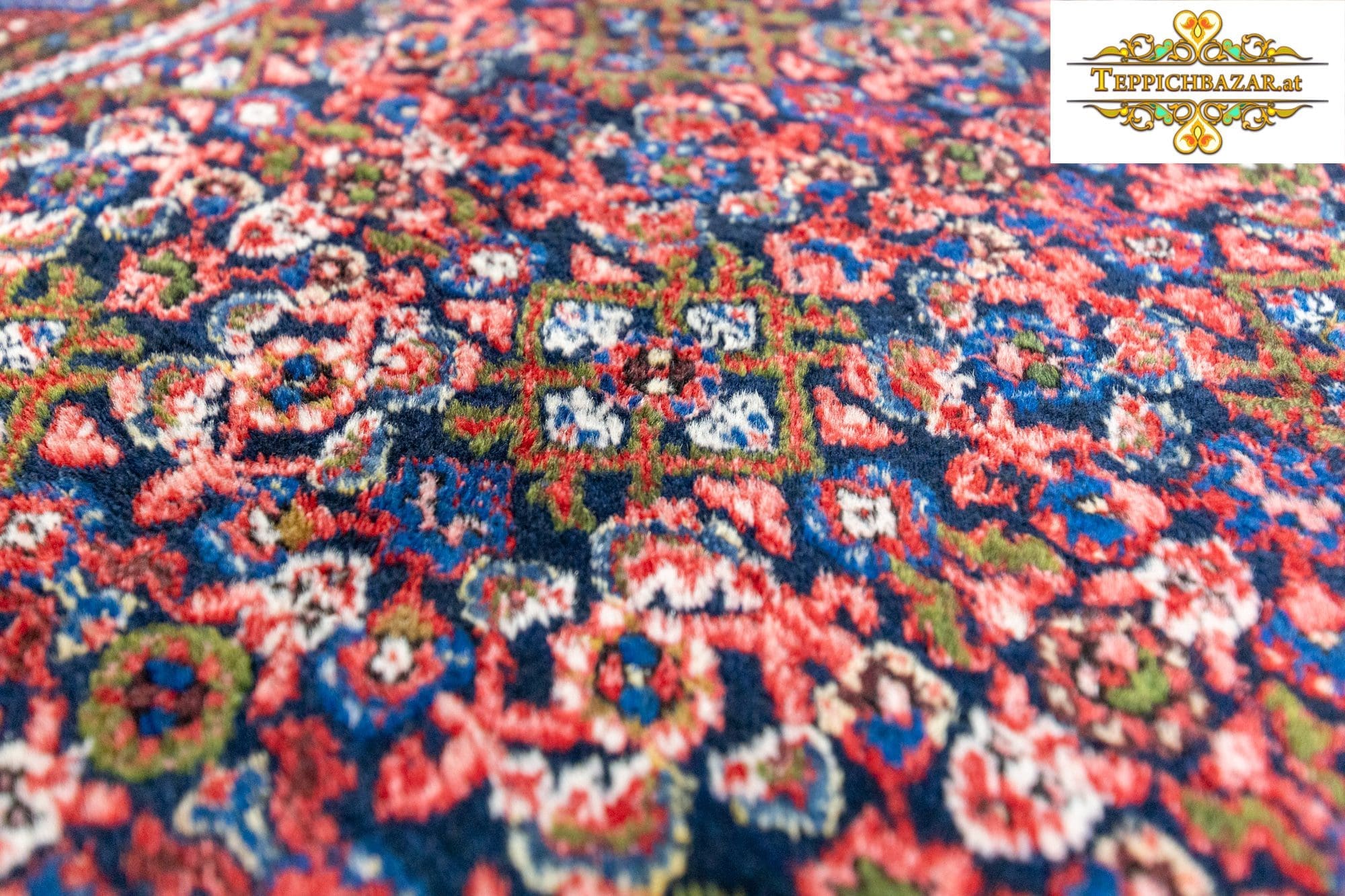 Perserteppich Hamedan 223 x 112 cm Wolle handgeknüpft