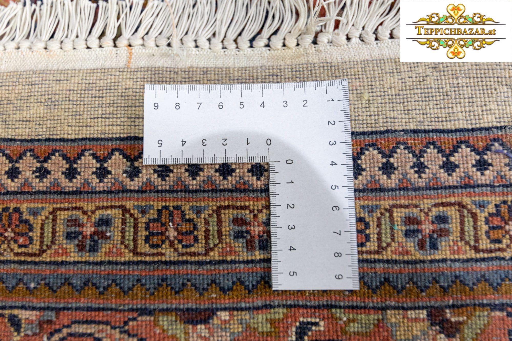 Orientteppich Ghom 291 x 196 cm Wolle handgeknüpft