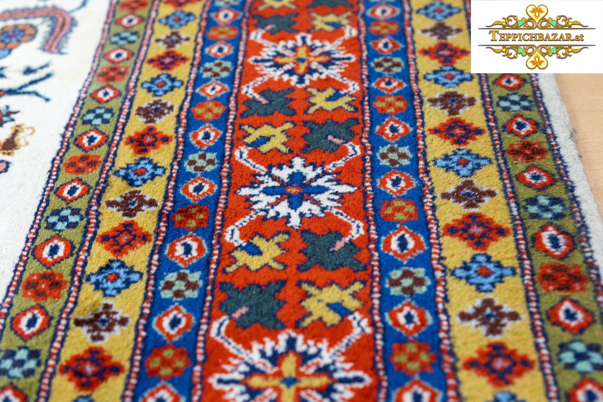 Perserteppich Täbriz ca 299x201cm Schurwolle handgeknüpft