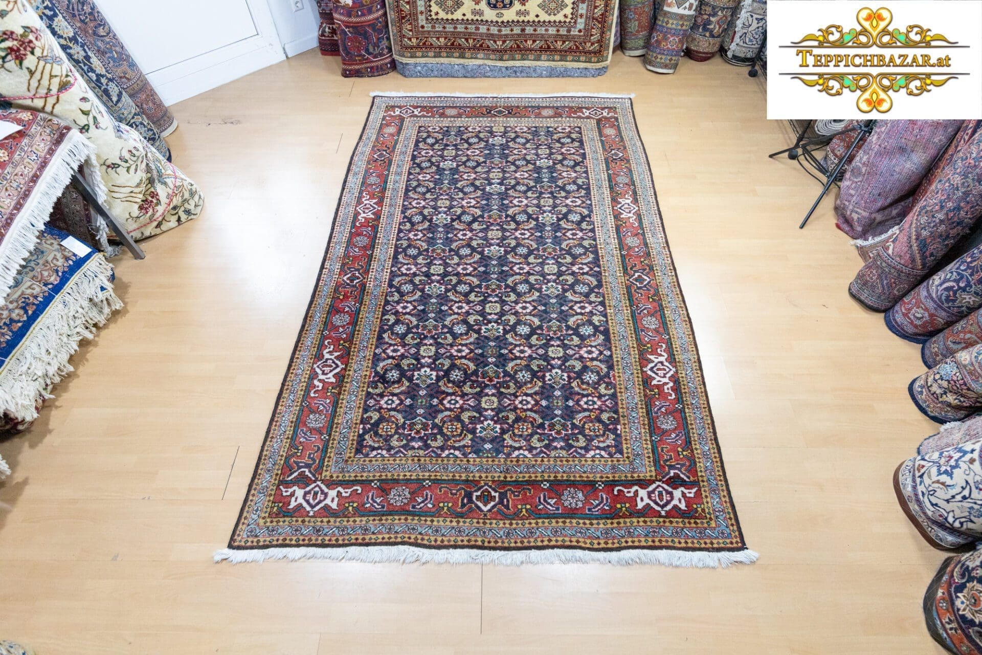 Perserteppich Täbriz 268 x 167 cm Wolle handgeknüpft