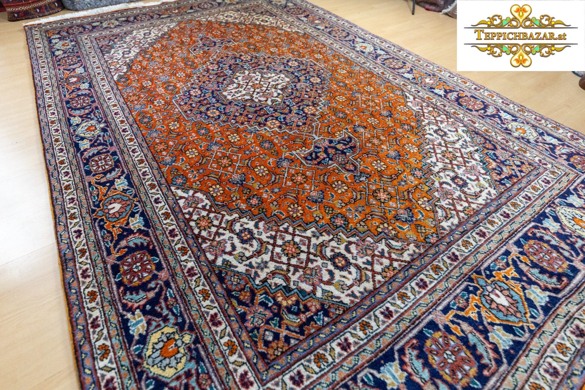 Perserteppich Täbriz 308 x 196 cm handgeknüpft (Verkauft)