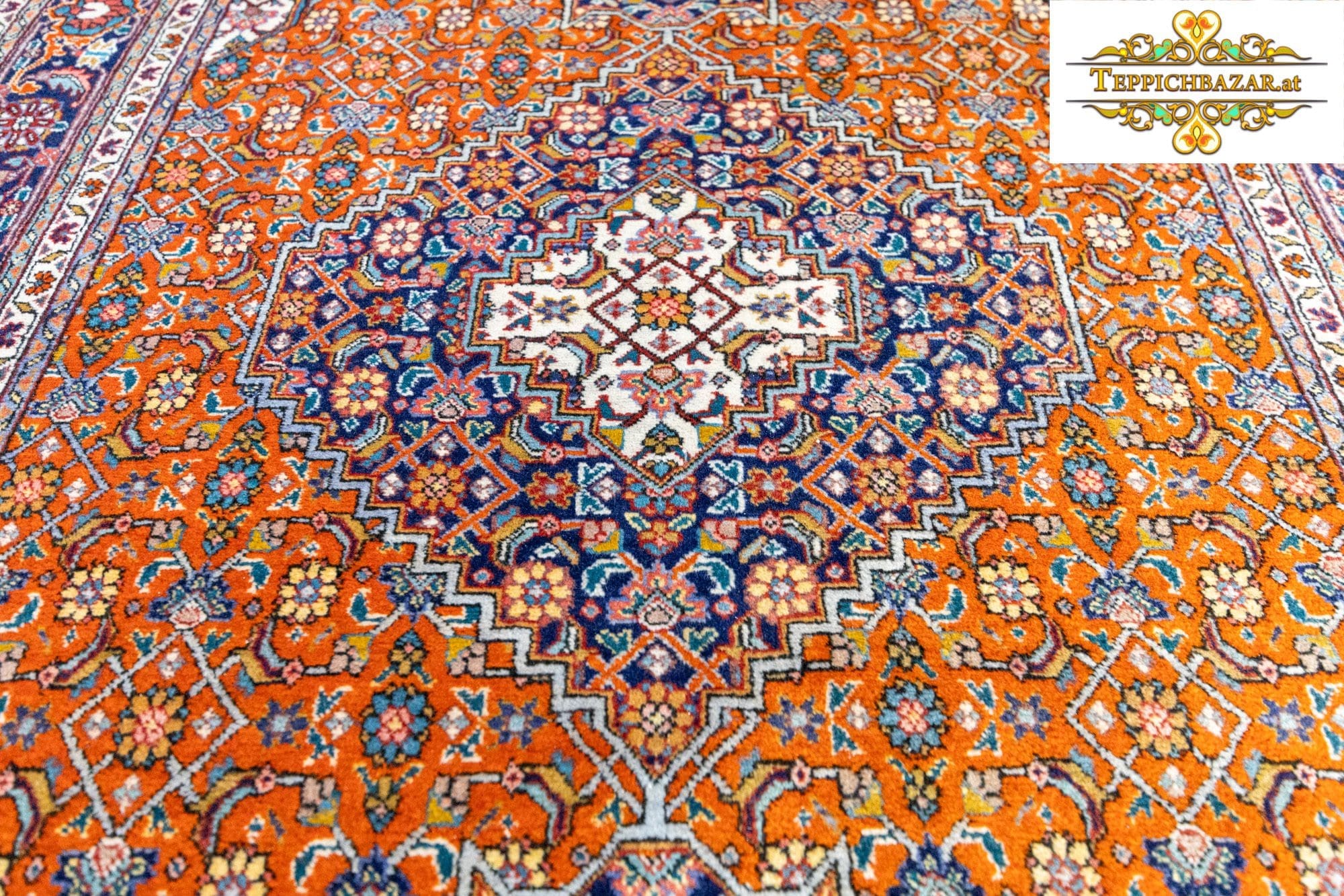 Perserteppich Täbriz 308 x 196 cm handgeknüpft (Verkauft)