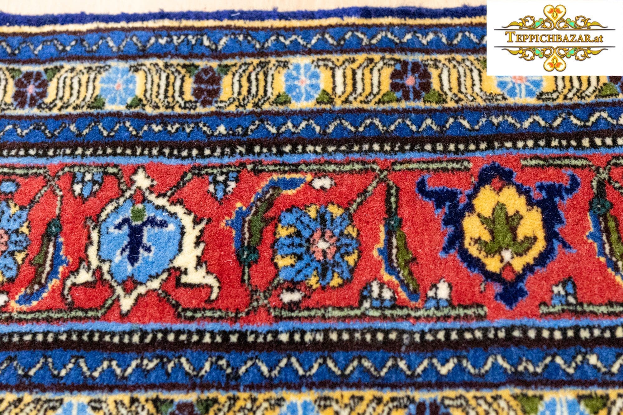 Perserteppich Täbriz ca. 300x205 cm Wolle handgeknüpft