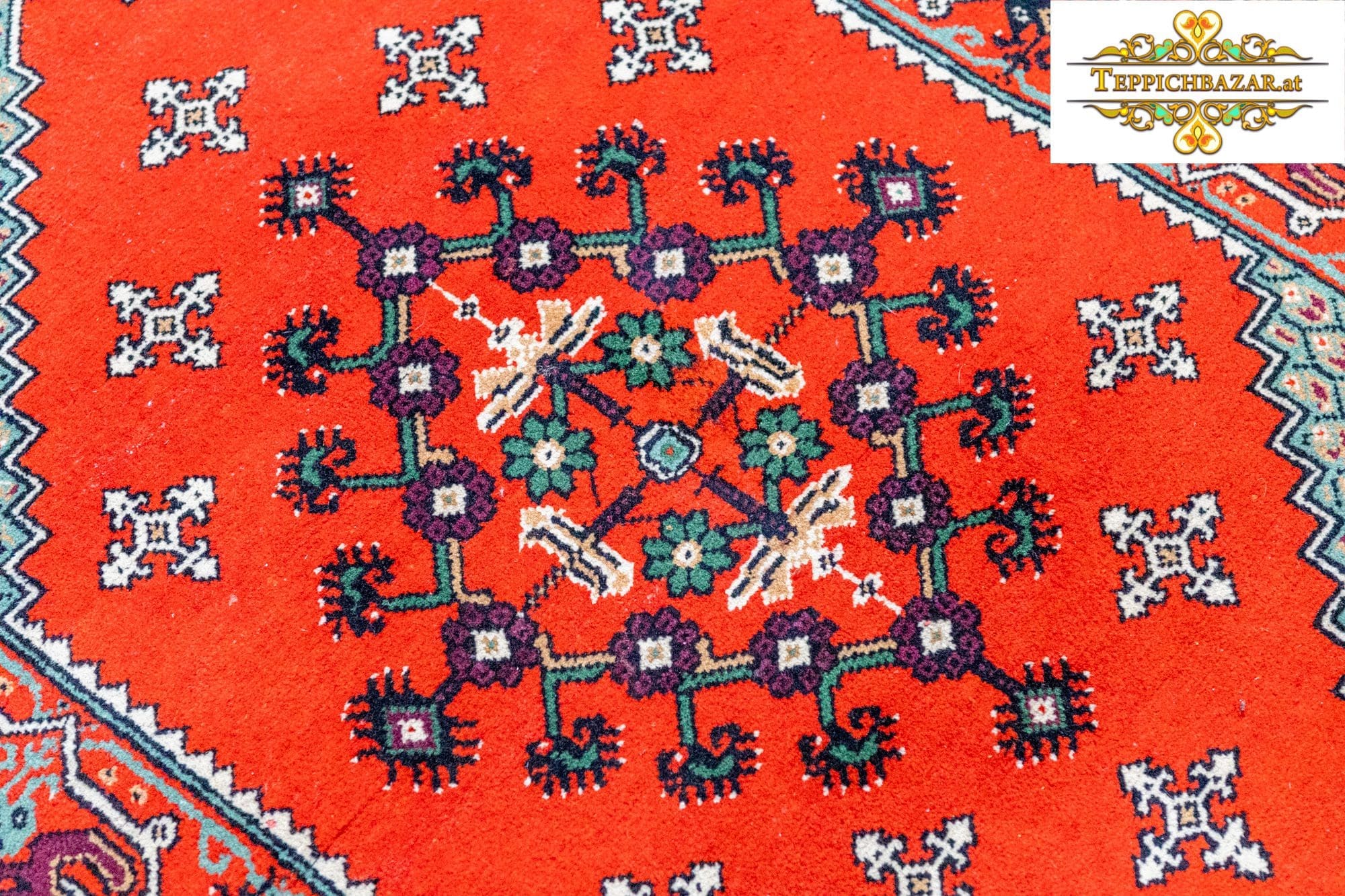 Orientteppich Tunesien 175 x 120 cm handgeknüpft (Verkauft)