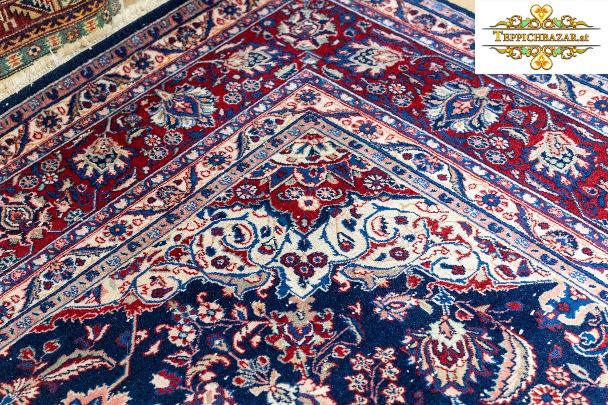 Perserteppich Kaschan 350 x 270 cm handgeknüpft (Verkauft)