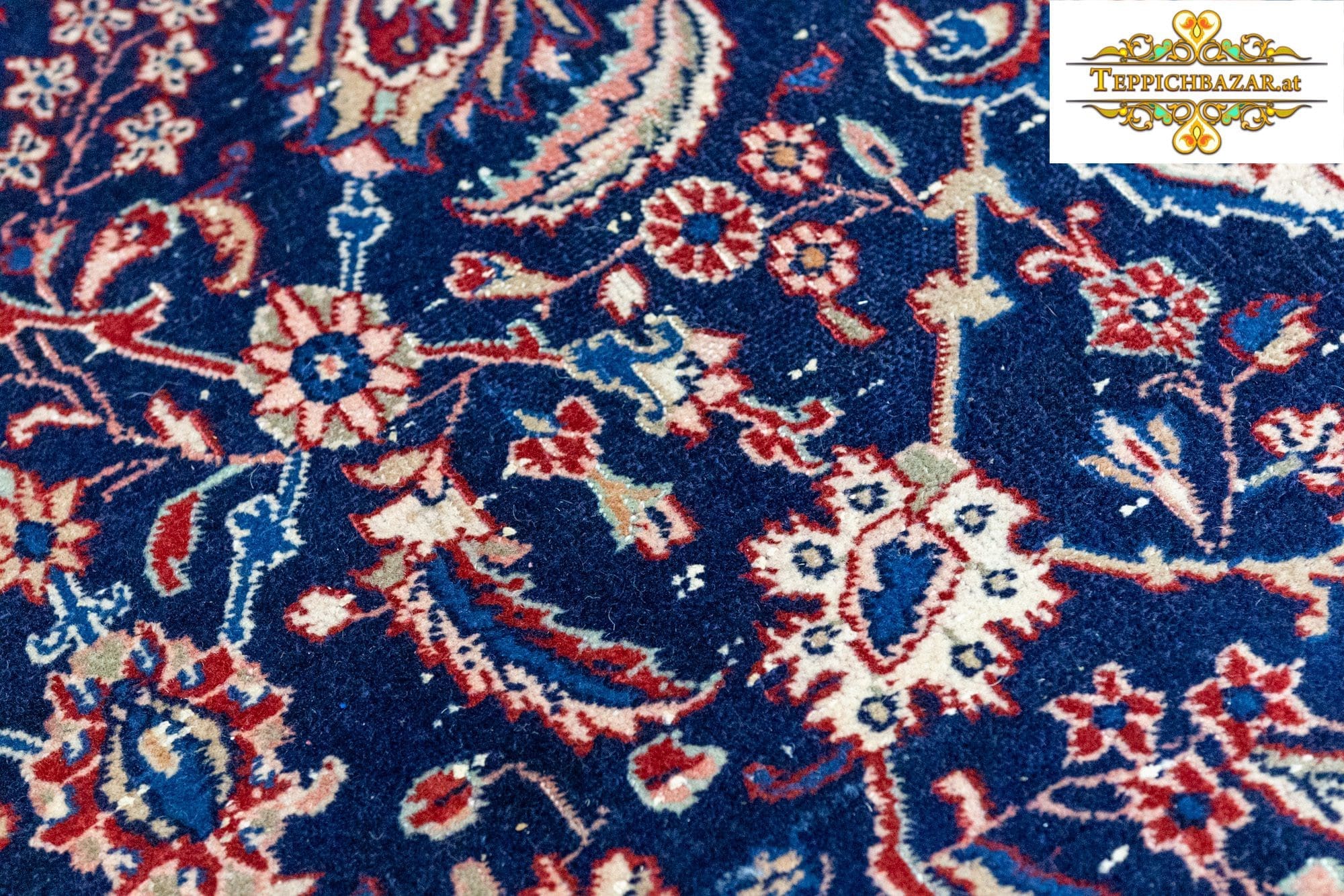 Perserteppich Kaschan 350 x 270 cm handgeknüpft (Verkauft)