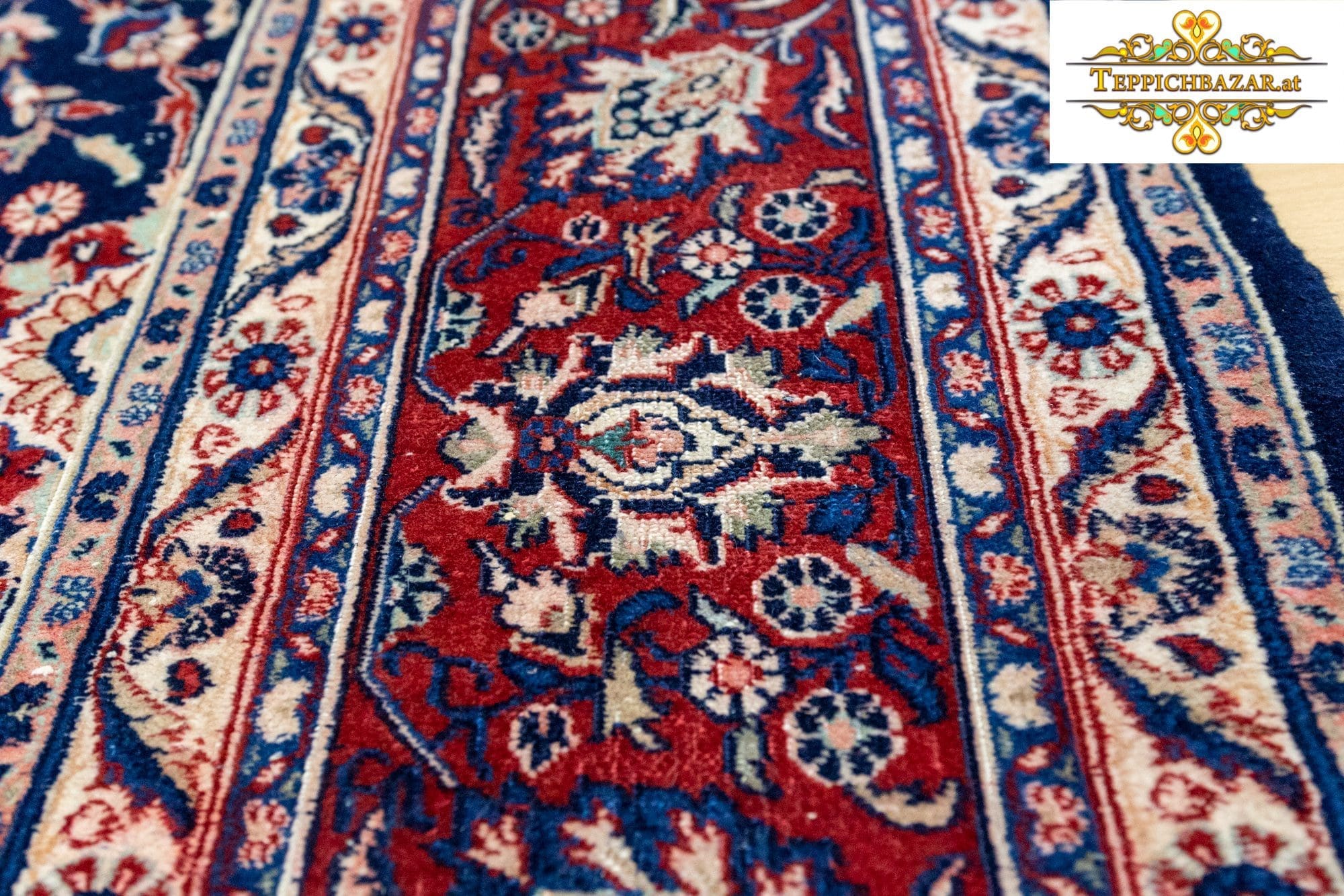 Perserteppich Kaschan 350 x 270 cm handgeknüpft (Verkauft)