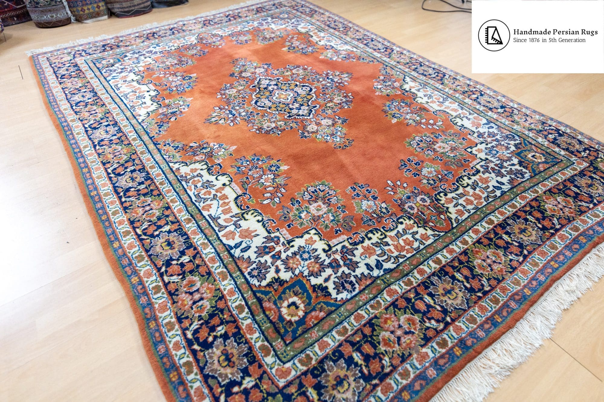 Perserteppich Sabzevar ca. 241x170cm handgeknüpft (Verkauft)