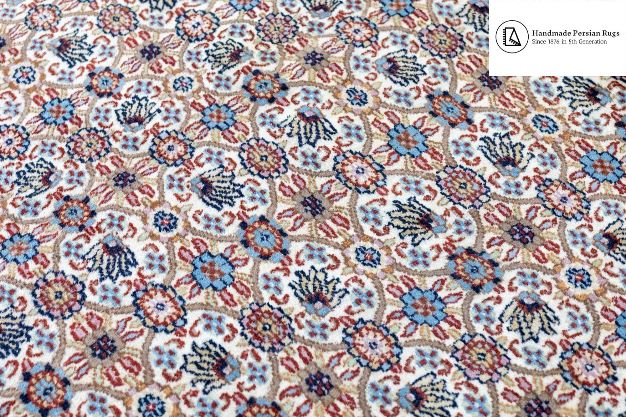 Orientteppich Moud ca. 357x240cm handgeknüpft (Verkauft)