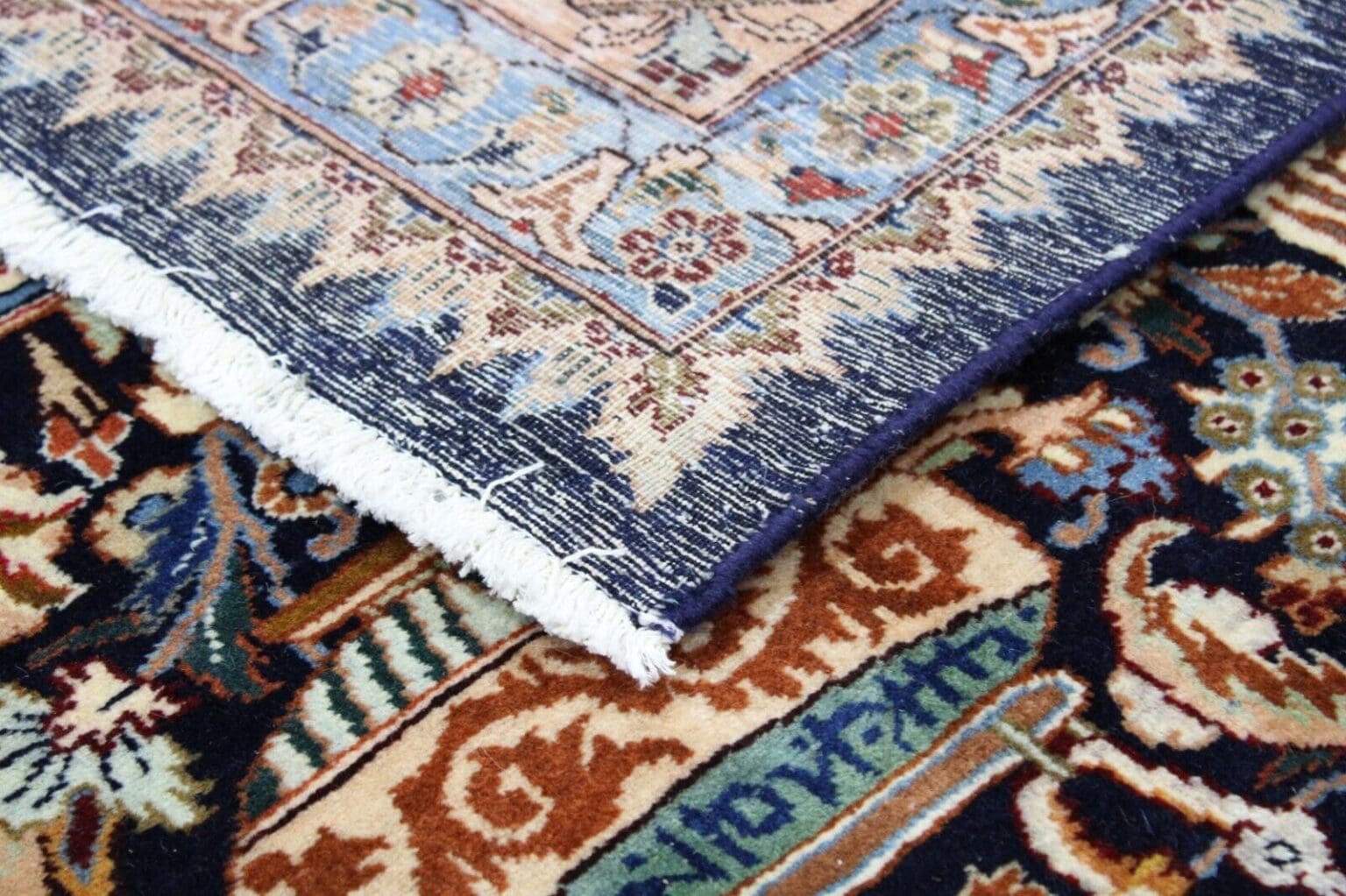 Perserteppich Kashmar 411 x 307 cm Wolle handgeknüpft