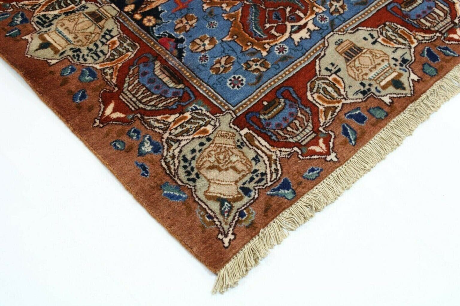 Perserteppich Kashmar 380 x 310 cm Wolle handgeknüpft