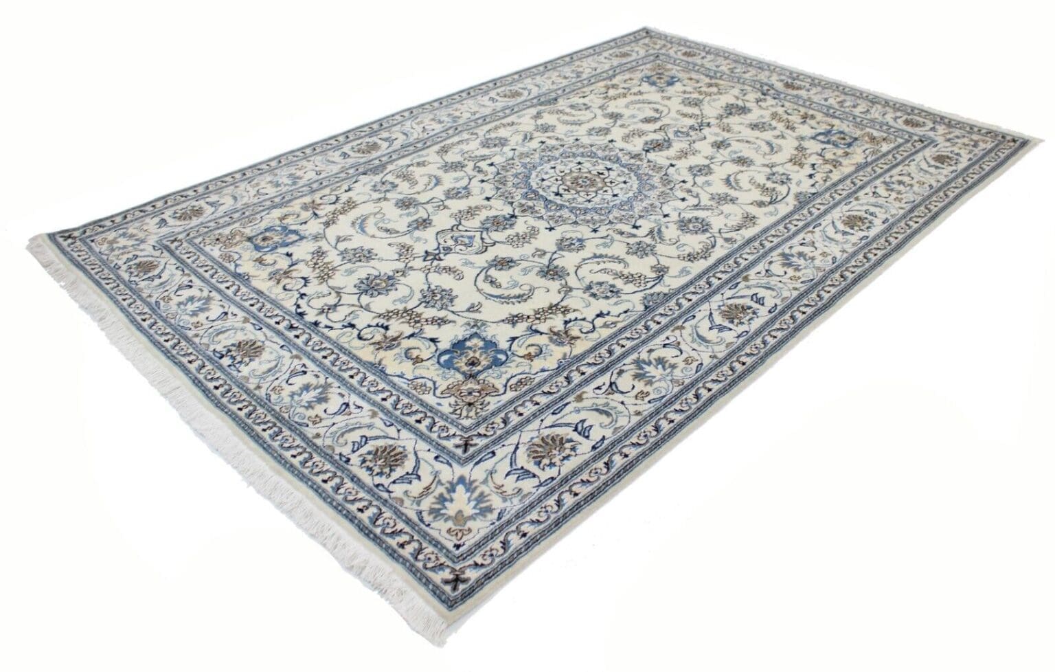 Perserteppich Nain 300 x 200 cm Wolle handgeknüpft