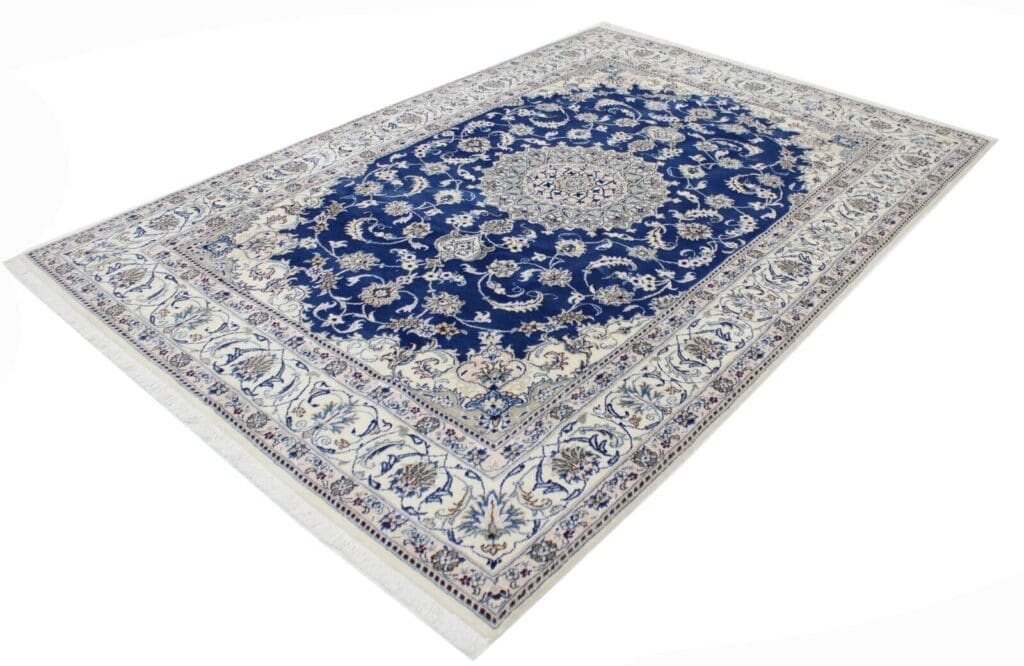 h1-originaler-perserteppich-nain-kashmari-neuer-teppich-in-den-maben-296-cm Perserteppich Nain 296 x 197 cm Wolle handgeknüpft