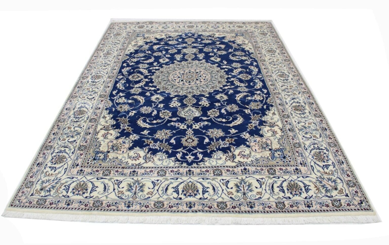 h1-originaler-perserteppich-nain-kashmari-neuer-teppich-in-den-maben-296-cm-1 Perserteppich Nain 296 x 197 cm Wolle handgeknüpft