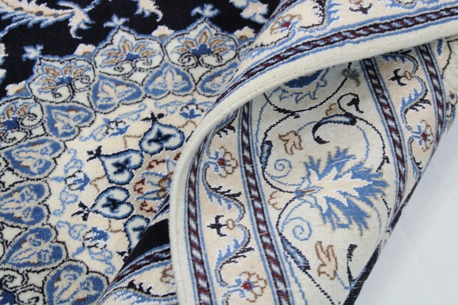 h1-originaler-perserteppich-nain-neue-ware-296-cm-x-195-cm-nr-93-in-7 Perserteppich Nain 296 x 195 cm Wolle handgeknüpft