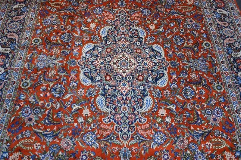 Perserteppich Ghoum ca 395 x 294 cm Wolle handgeknüpft
