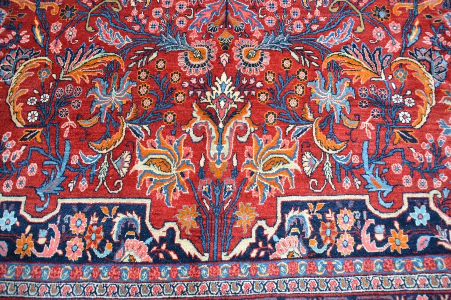 Perserteppich Bidjar ca 380 x 286 cm Wolle handgeknüpft