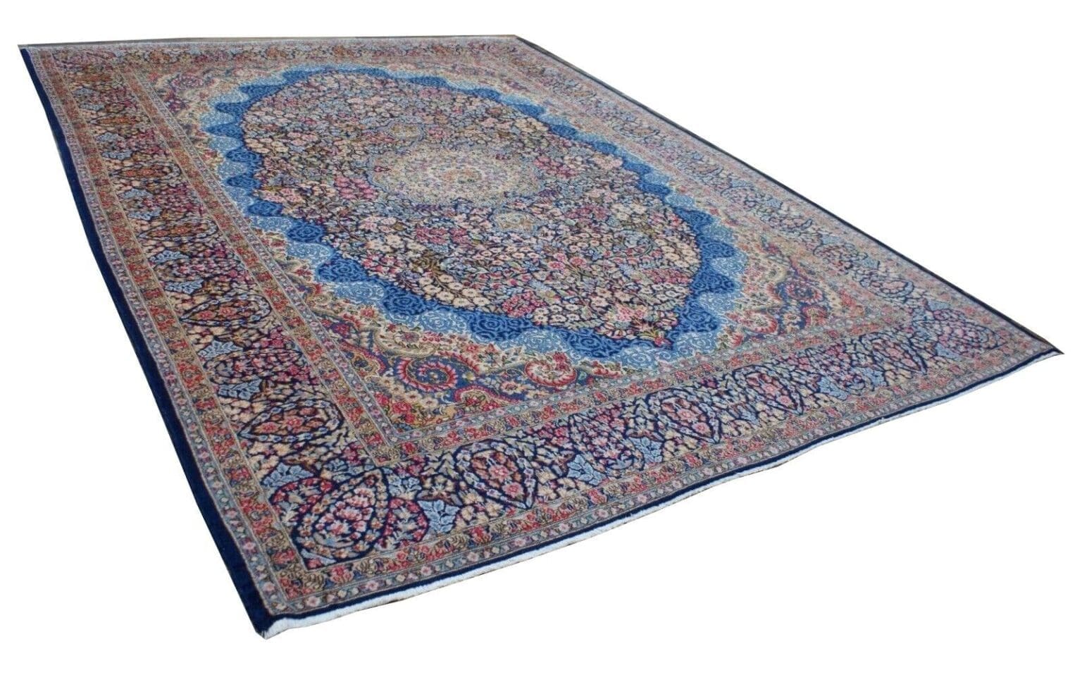 Perserteppich Kerman 320 x 220 cm Wolle handgeknüpft