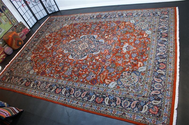 Perserteppich Ghoum ca 395 x 294 cm Wolle handgeknüpft