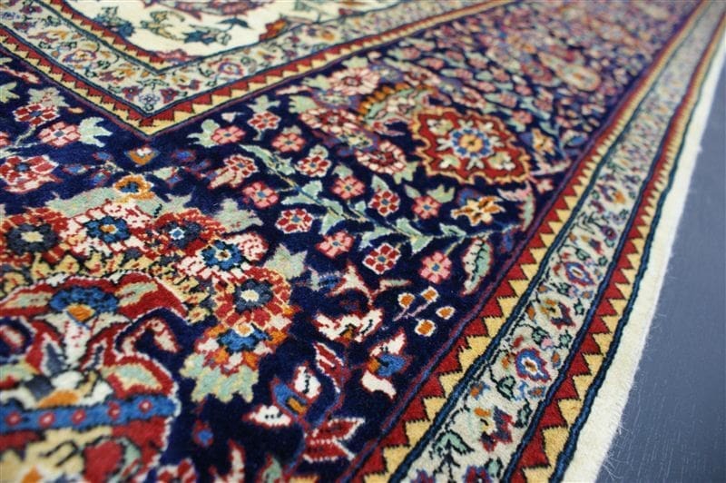 Orientteppich Agra ca 368 x 249 cm Wolle handgeknüpft