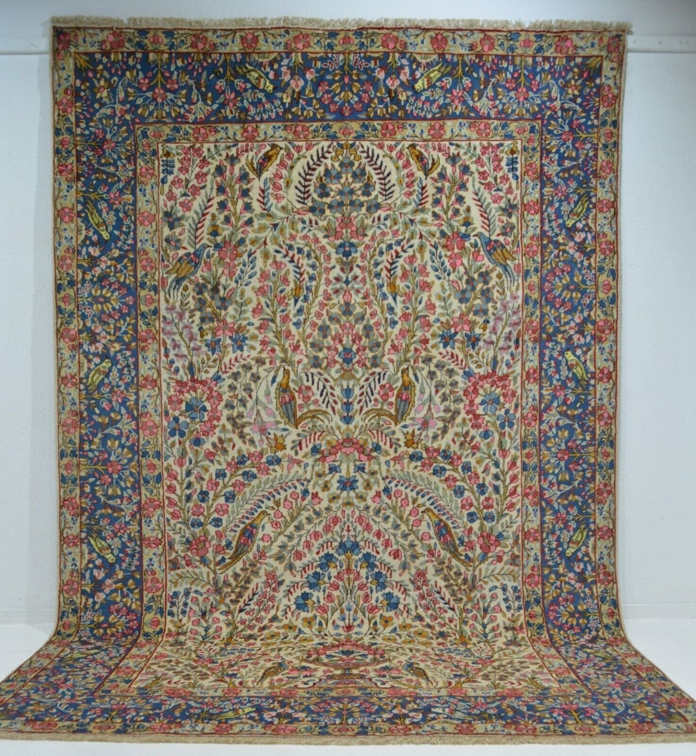 nr-ec2558-original-kerman-teppich-aus-wolle-handgeknupft-ca-297-x-197-cm-1 Perserteppich Kerman 297 x 197 cm Wolle handgeknüpft