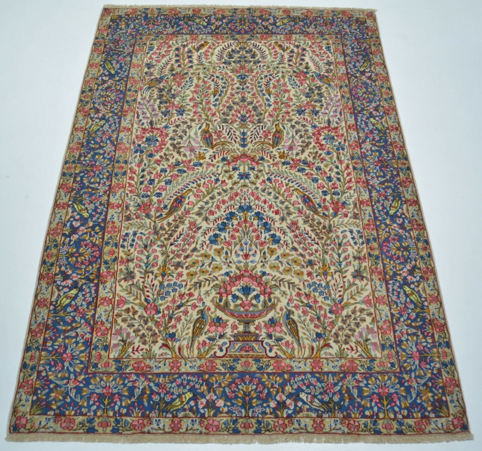 nr-ec2558-original-kerman-teppich-aus-wolle-handgeknupft-ca-297-x-197-cm-2 Perserteppich Kerman 297 x 197 cm Wolle handgeknüpft