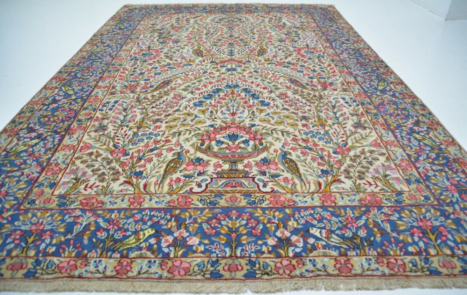 nr-ec2558-original-kerman-teppich-aus-wolle-handgeknupft-ca-297-x-197-cm-5 Perserteppich Kerman 297 x 197 cm Wolle handgeknüpft