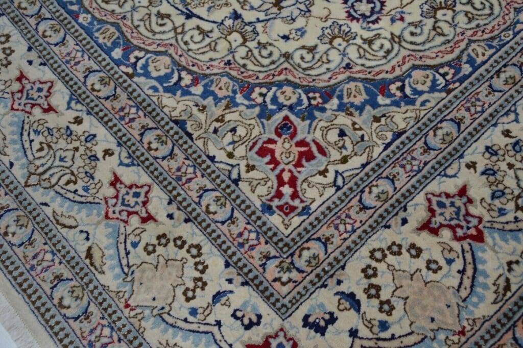 Perserteppich Nain ca. 353 x 253 cm Wolle handgeknüpft