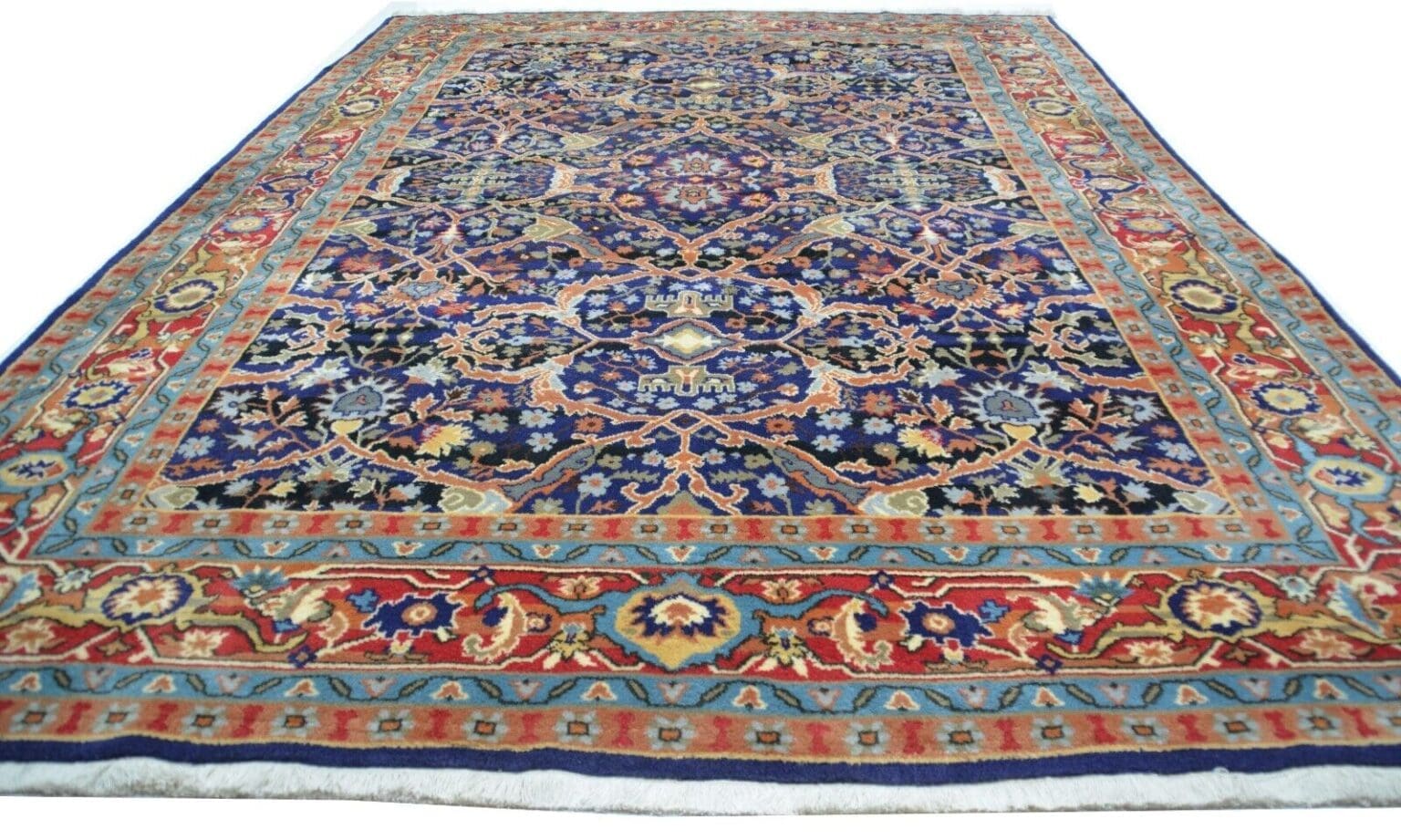 Perserteppich Sarugh ca. 342 x 248 cm Wolle handgeknüpft