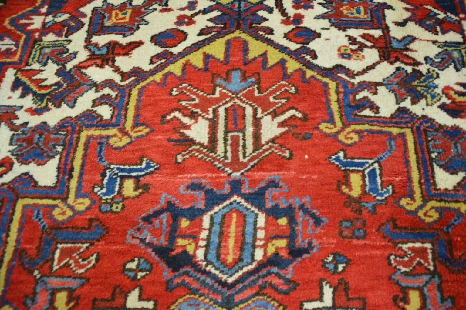 Perserteppich Heriz ca 341 x 242 cm Wolle handgeknüpft