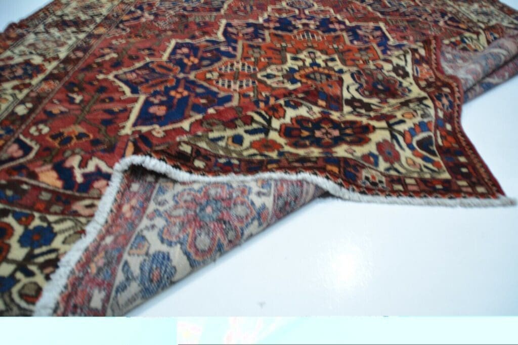 Perserteppich Heriz ca 374 x 300 cm Wolle handgeknüpft