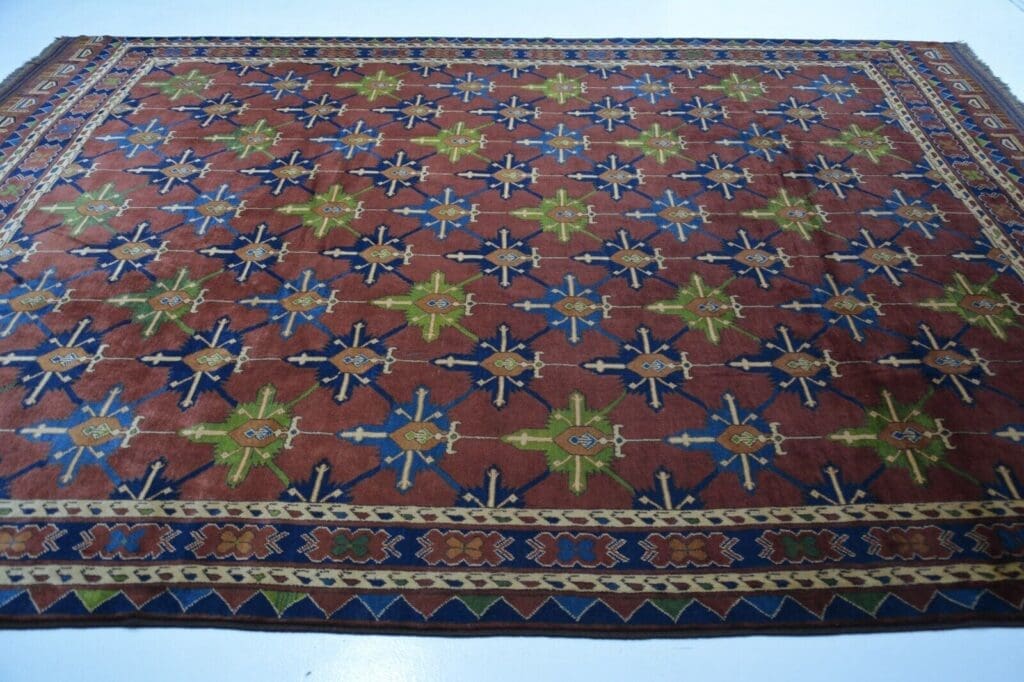 Orientteppich Kazak ca 320 x 256 cm Wolle handgeknüpft
