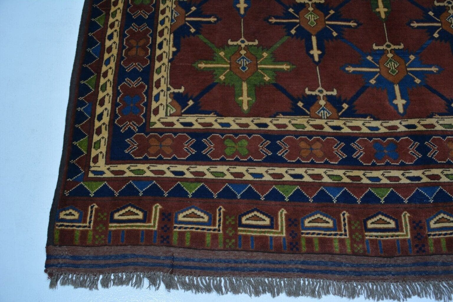 Orientteppich Kazak ca 320 x 256 cm Wolle handgeknüpft